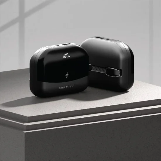 Smartix Powerx Premium 10000Mah Power Bank - Black / Asstd